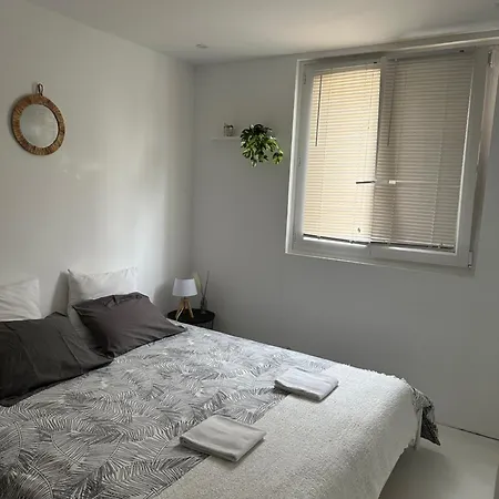 Location In Private Security With Free Parking, 1 Minute From Tramway, 9 Minutes From De Center, Accessible Transports * Nice